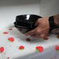 Anti-Slip Drawer Strawberry PVC Sheet Roll